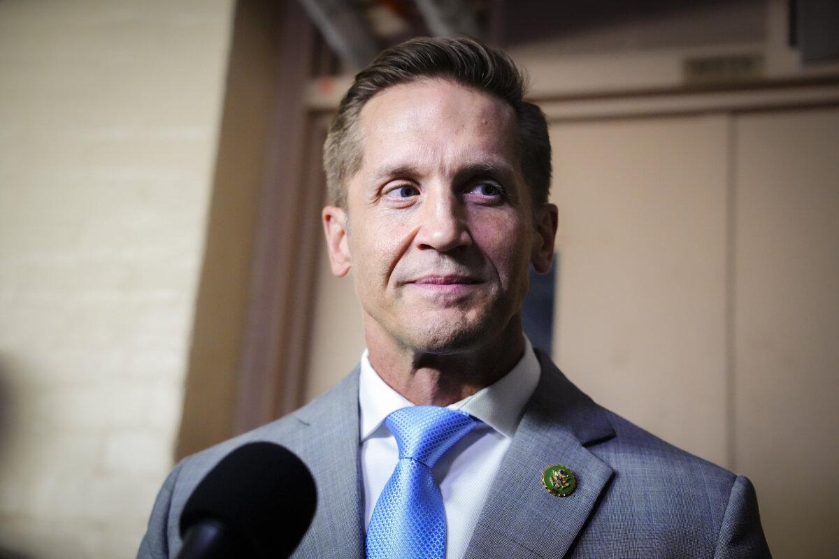 Rep. Rich McCormick (R-Ga.) on Capitol Hill in Washington on Oct. 12, 2023. (Madalina Vasiliu/The Epoch Times)