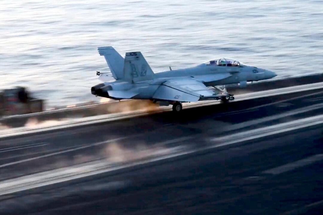 US Navy Fighter Jet Lost Overboard From Aircraft Carrier Truman
