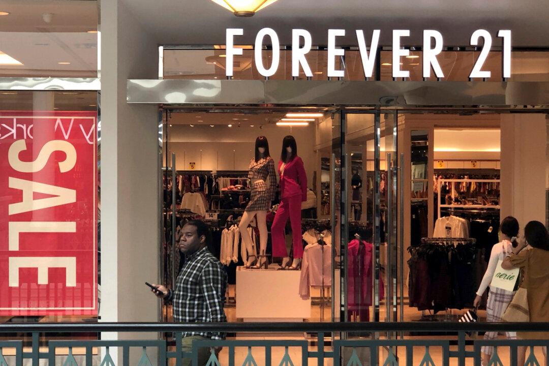 Forever 21 Files for Bankruptcy in US