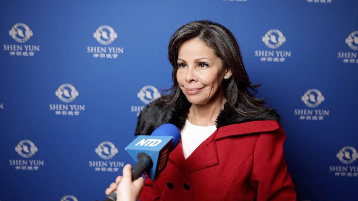 Deanna Smith enjoyed Shen Yun's evening performance at the California Center for the Arts on March 18, 2025. (NTD)