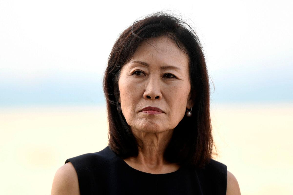 Rep. Michelle Steel (R-Calif.) attends a press conference in Huntington Beach, Calif., on Oct. 4, 2021. (Patrick T. Fallon/AFP via Getty Images)