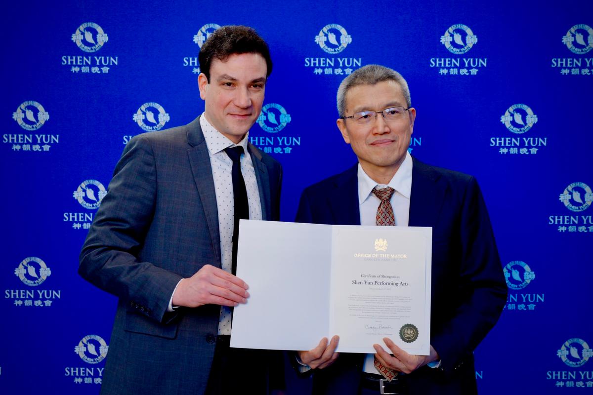 Shen Yun ‘Felt Like Magic,’ Says Mississauga Deputy Mayor thumbnail