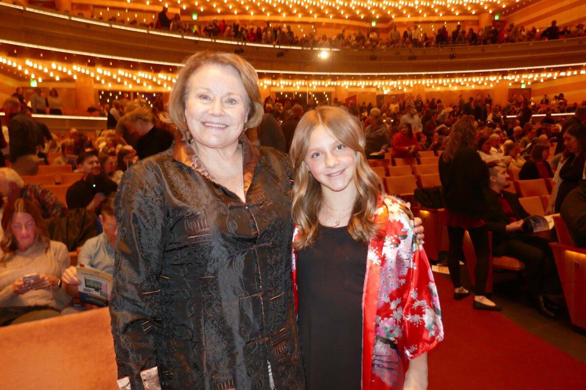 Dr. Adele Young enjoyed Shen Yun's evening performance at the George S. and Dolores Doré Eccles Theater on March 21, 2025. (Steve Ispas/The Epoch Times)