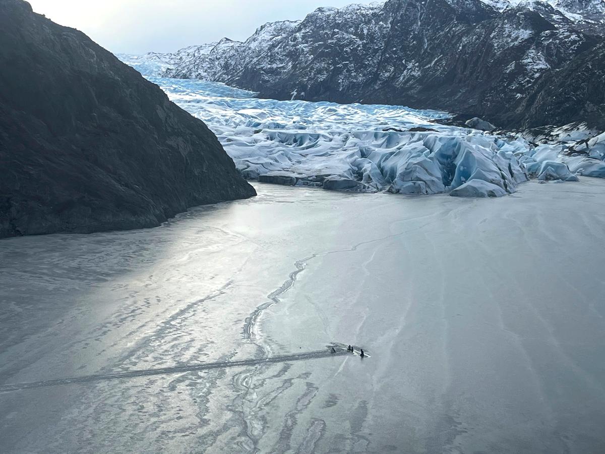 Pilot and 2 Young Daughters Survive the Night on Airplane Wing After Crashing Into Icy Alaska Lake