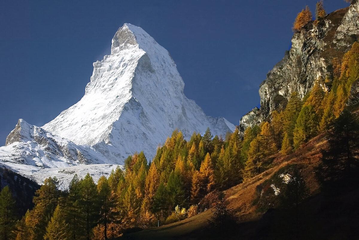 The Matterhorn, in Switzerland, is one of the most famous and iconic mountains in the world. (Anthony Hathaway/Dreamstime/TNS)