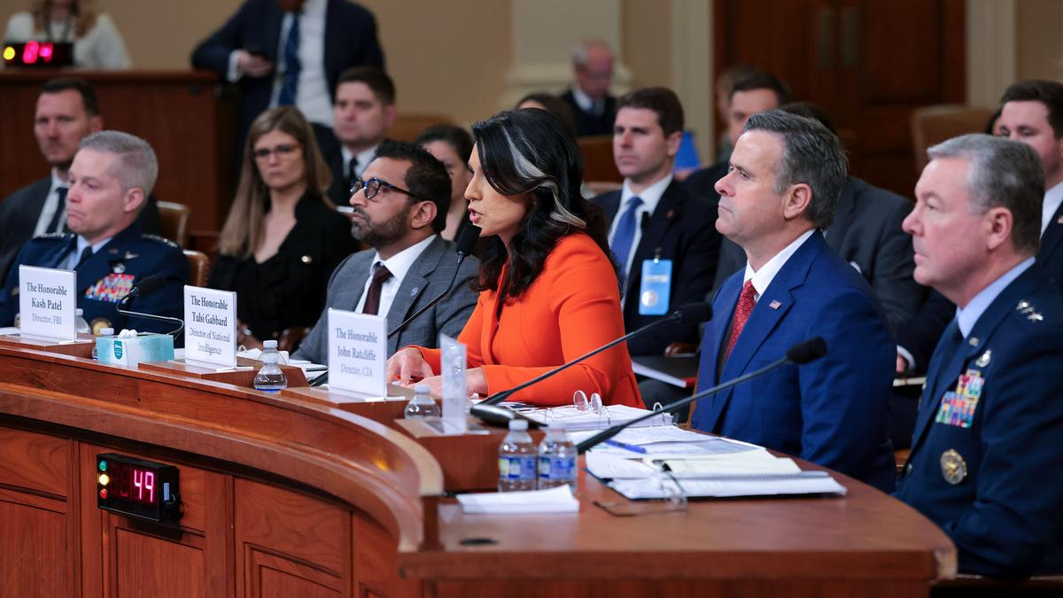 Intelligence Leaders Grilled by Democrats Over Handling of Military Information on Signal Chat