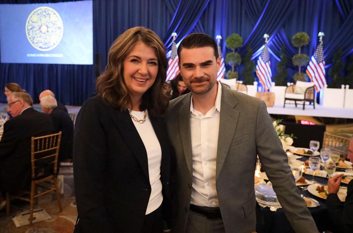 Alberta Premier Smith Says She Had ‘Meaningful’ Talk With US Media Personality Ben Shapiro in Latest Diplomatic Push