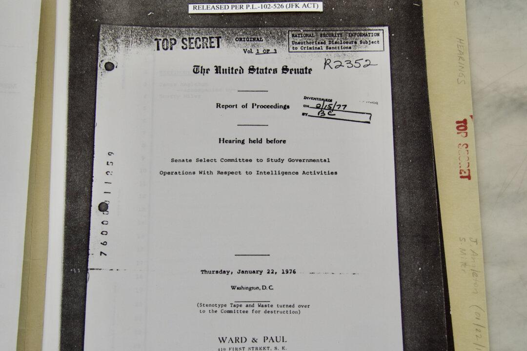 Long Hidden Spy Chief Testimony Uncovered in National Archives