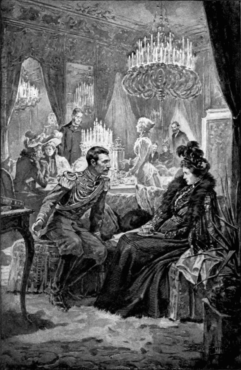 The central conflict in "Anna Karenina" is Anna's extramarital affair with a dashing soldier. (Public Domain)