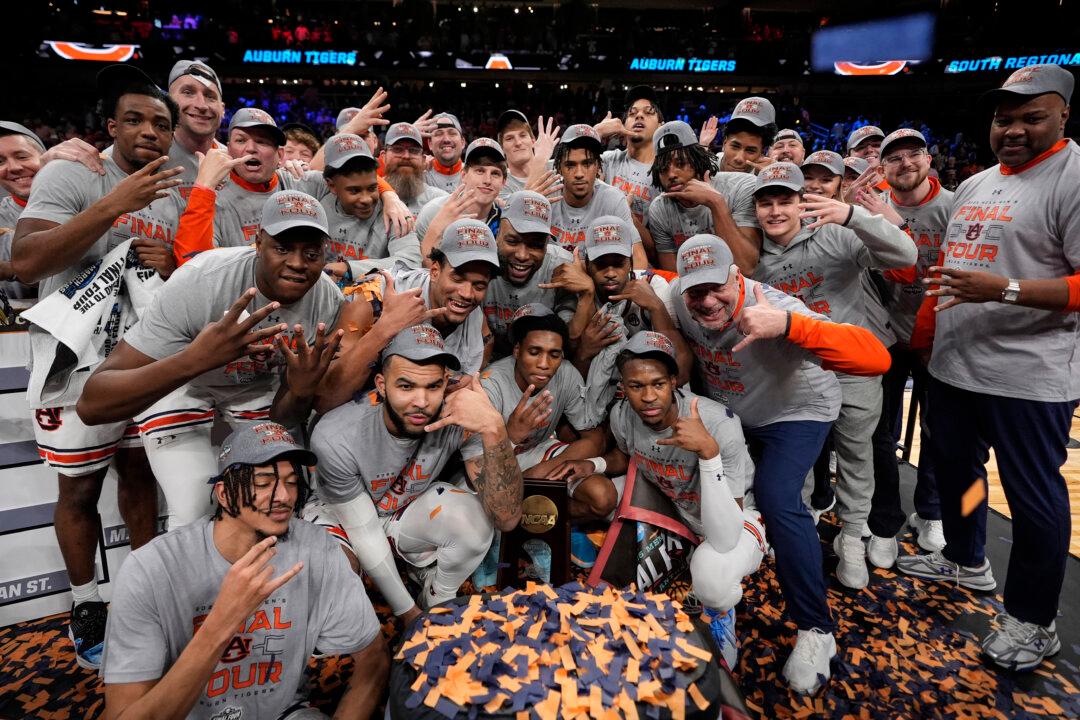 Auburn Completes Sweep of No. 1 Seeds Into Final Four, Beating Michigan State 70–64