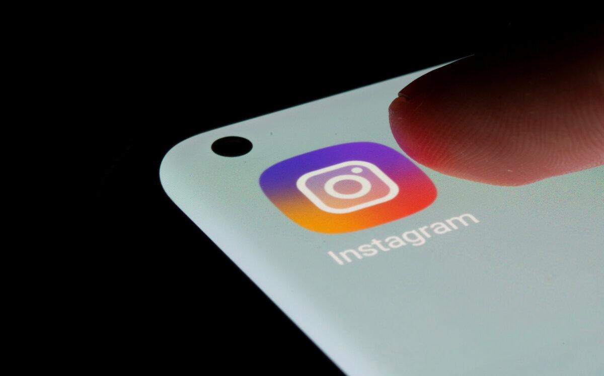The Instagram app on a smartphone, in this illustration taken on July 13, 2021. (Dado Ruvic/Illustration/Reuters)
