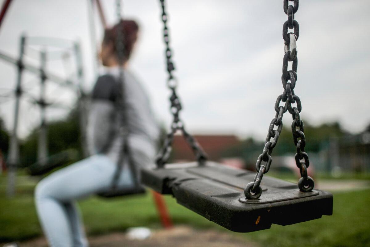 A teenage girl, a victim of sexual abuse, in Rotherham, England, on Sept. 3, 2014. (Christopher Furlong/Getty Images)