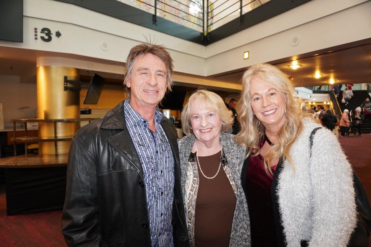 Michael, Sandra, and Claire DeGroot enjoyed Shen Yun at The Buell Theatre in Denver on April 5, 2025. (Sonia Wu/The Epoch Times)
