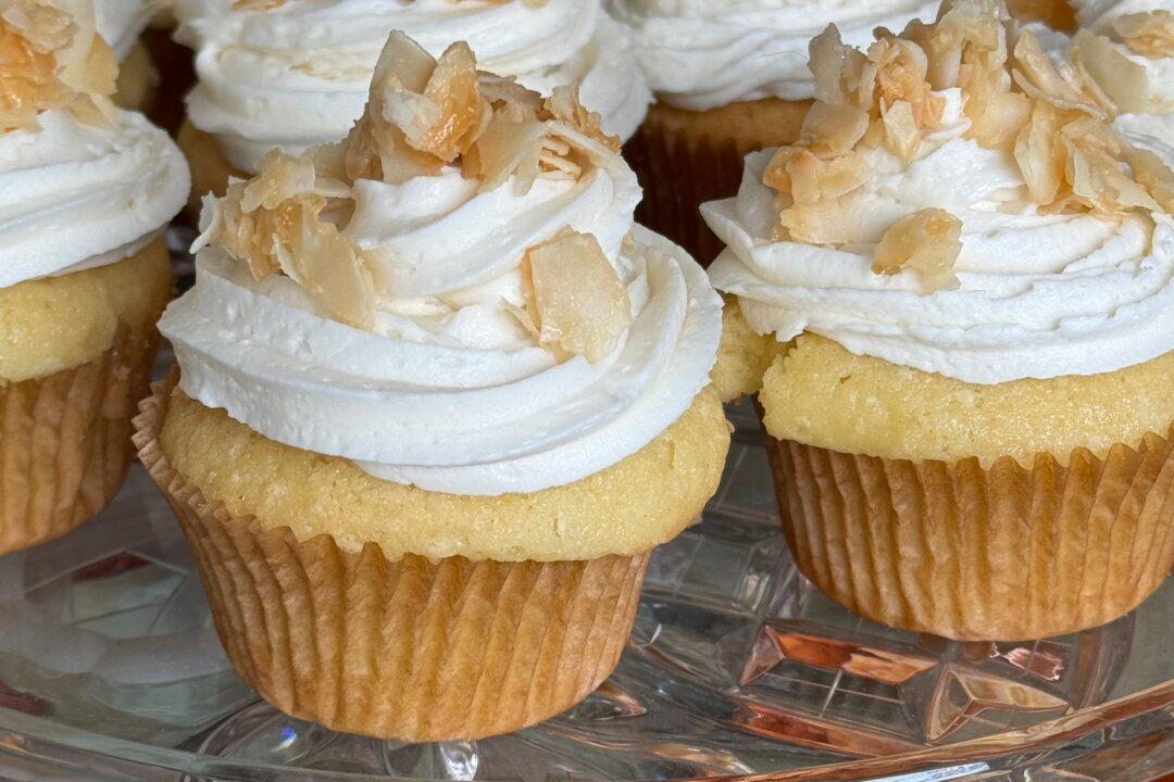 Triple Coconut Cupcakes, the Perfect Easter Treat