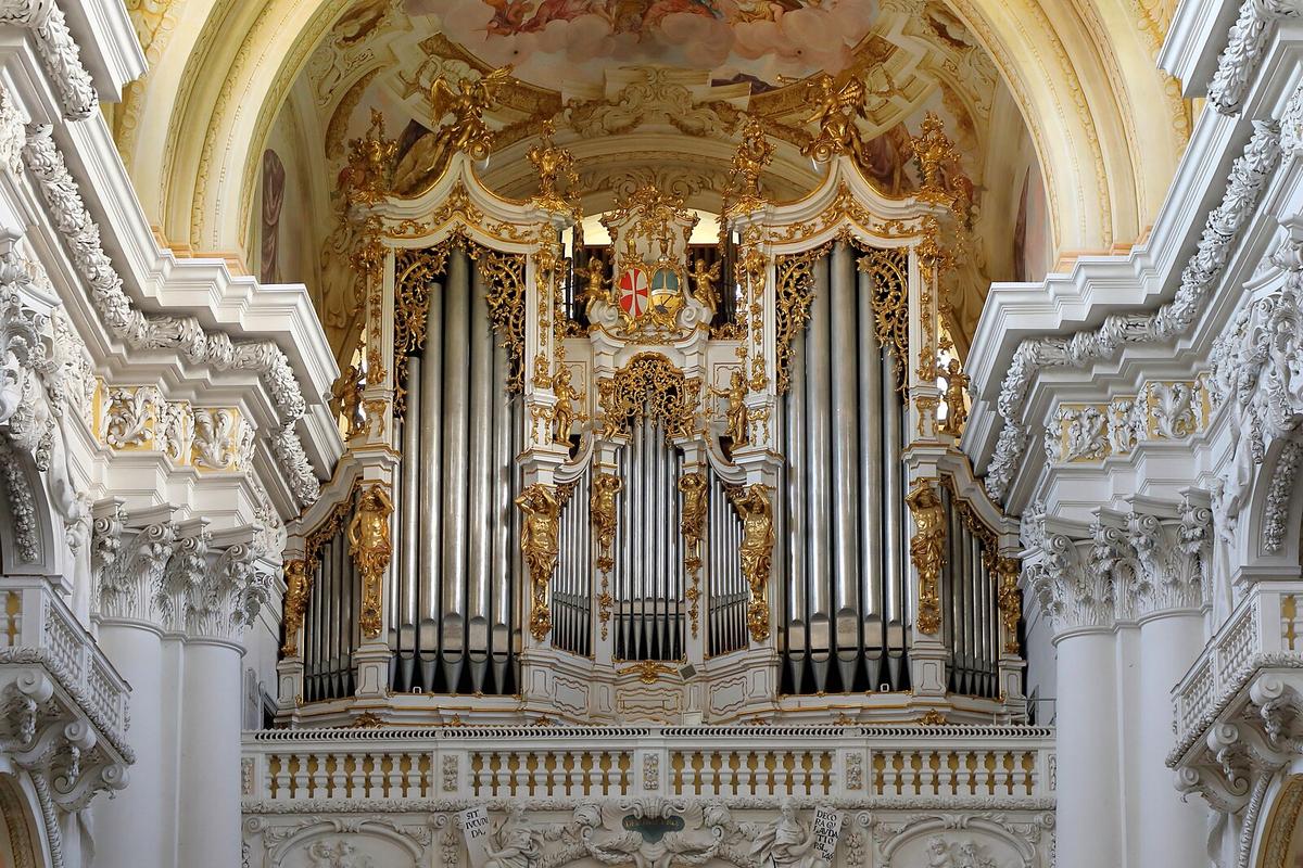 Even today, the organ at St. Florian Monastery is called the Bruckner Organ in memory of composer Anton Bruckner. (<a href="https://commons.wikimedia.org/wiki/User:Bwag">C.Stadler/Bwag</a>/<a href="https://creativecommons.org/licenses/by-sa/4.0/deed.en">CC BY-SA 4.0</a>)