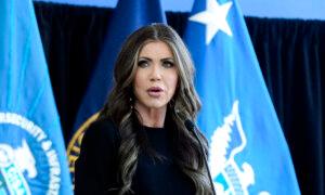 Homeland Security Secretary Noem Holds News Conference With Angel Families