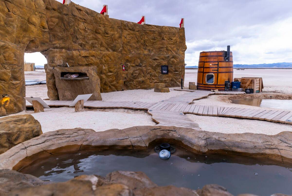 The X-Spa area features hot tubs, a sauna, and more. (L.E. Baskow/Las Vegas Review-Journal/TNS)
