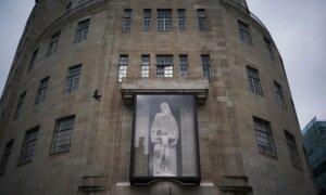 Controversial Statue Outside BBC Headquarters Goes Back on Display