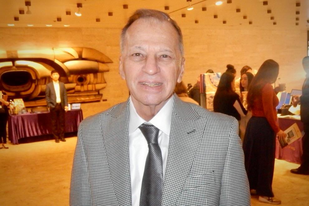 Harold Allison enjoyed Shen Yun at the David H. Koch Theater at Lincoln Center on April 6, 2025. (Yeawen Hung/The Epoch Times)