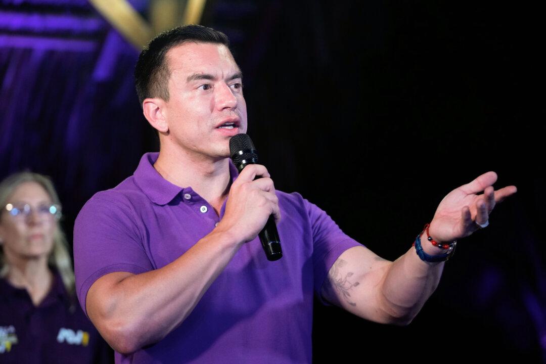 Ecuador’s President Noboa Reelected in Contest Dominated by Drugs Gangs Threat