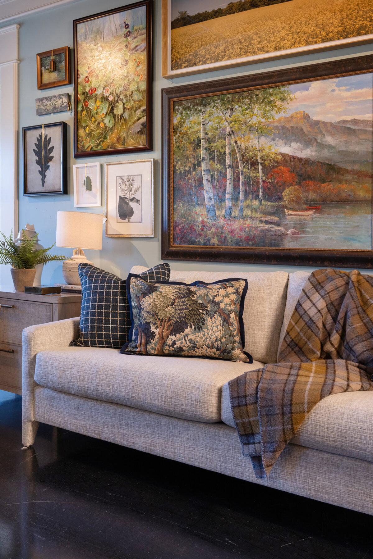 Incorporating artwork into your home decor is an exciting opportunity to express your personality and style. (Handout/TNS)