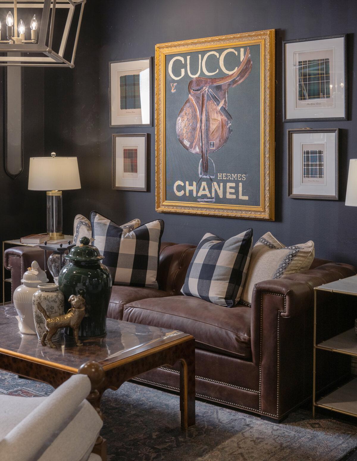 The uniformity of the frames and artwork creates a polished appearance, making it ideal for spaces where you want to convey a sense of structure and balance. (Handout/TNS)