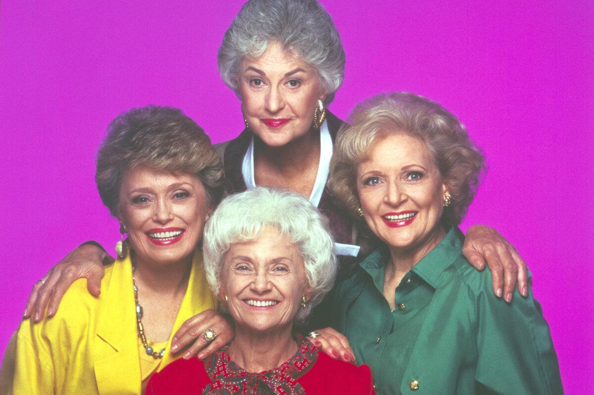 "The Golden Girls" played by (L–R) Rue McClanahan, Estelle Getty, Bea Arthur, and Betty White. (Touchstone Pictures/MovieStillsDb)