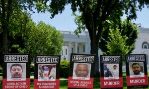 White House Lawn Displays Mugshots of Arrested Illegal Immigrants and Their Alleged Crimes