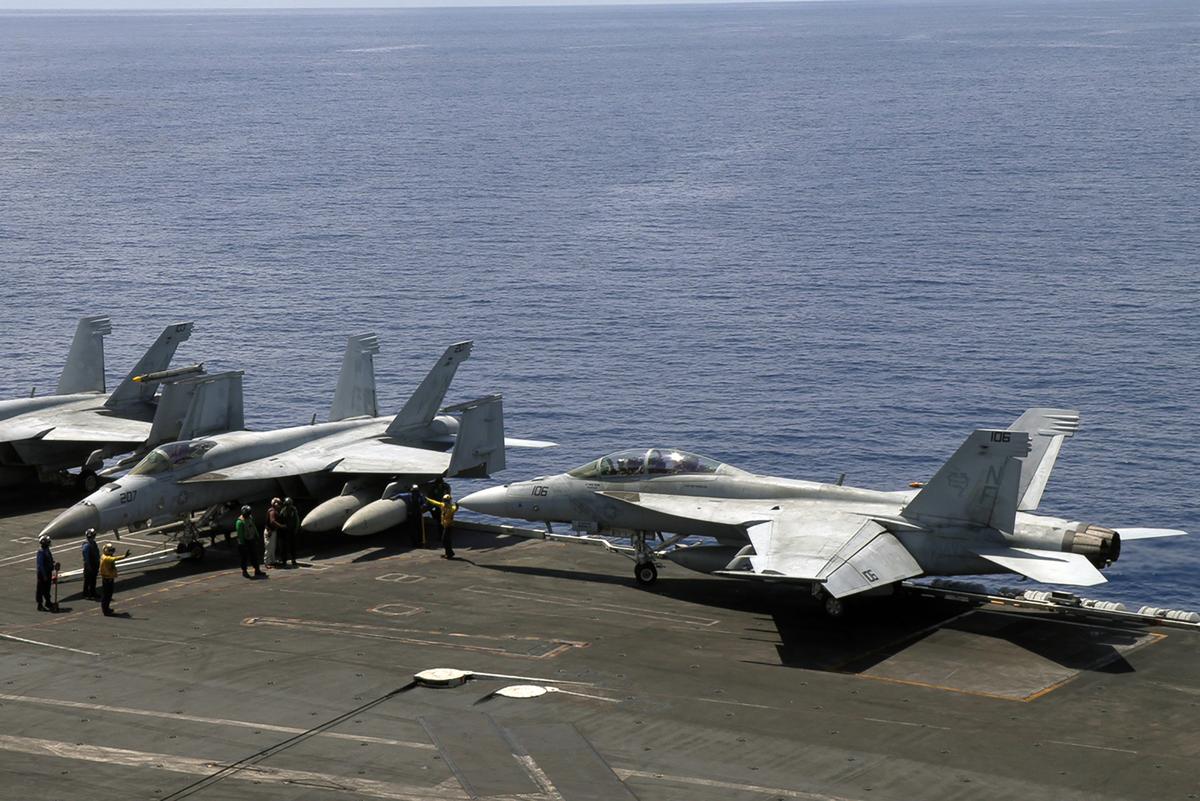 US Navy Fighter Jet Lost at Sea After Accident on USS Harry S. Truman
