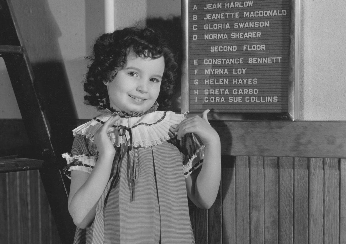 Cora Sue Collins poses in 1935. (FPG/Getty Images)