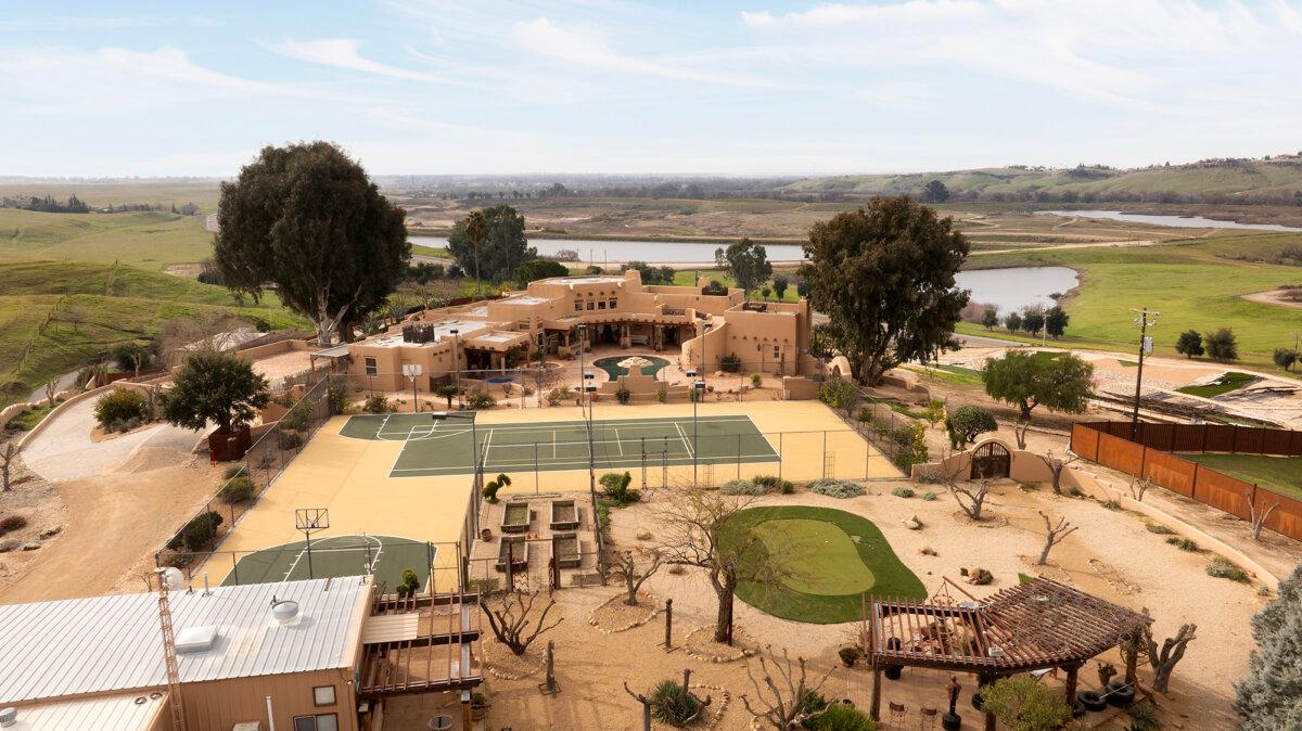 The property has putting areas and pickleball, basketball and tennis courts.. (Andrew Bramasco)