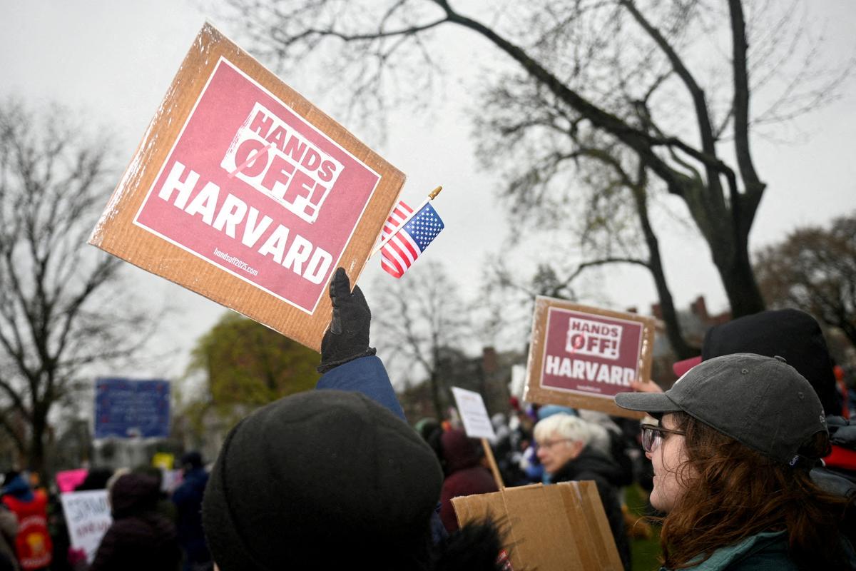 Harvard’s President Says Revoking of Tax-Exempt Status ‘Highly Illegal’