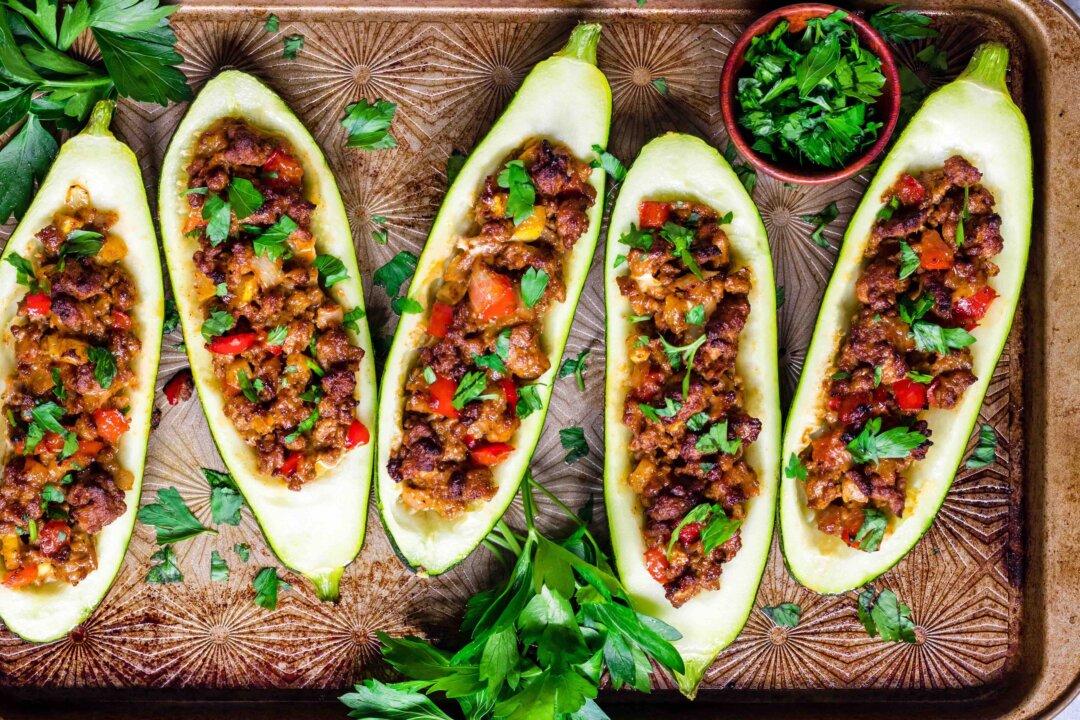 Mexican-Style Baked Zucchini Boats