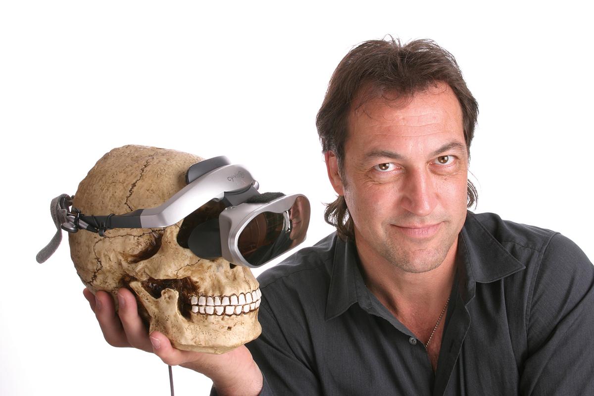 Dr. Albert “Skip” Rizzo, a pioneer of VR exposure therapy. (Courtesy of Chris Meek)
