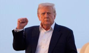 Trump Holds Press Gaggle Aboard Air Force One