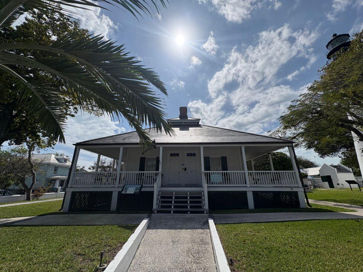 The Key West Lighthouse grounds include the Keepers' House nearby. (Deena C. Bouknight)