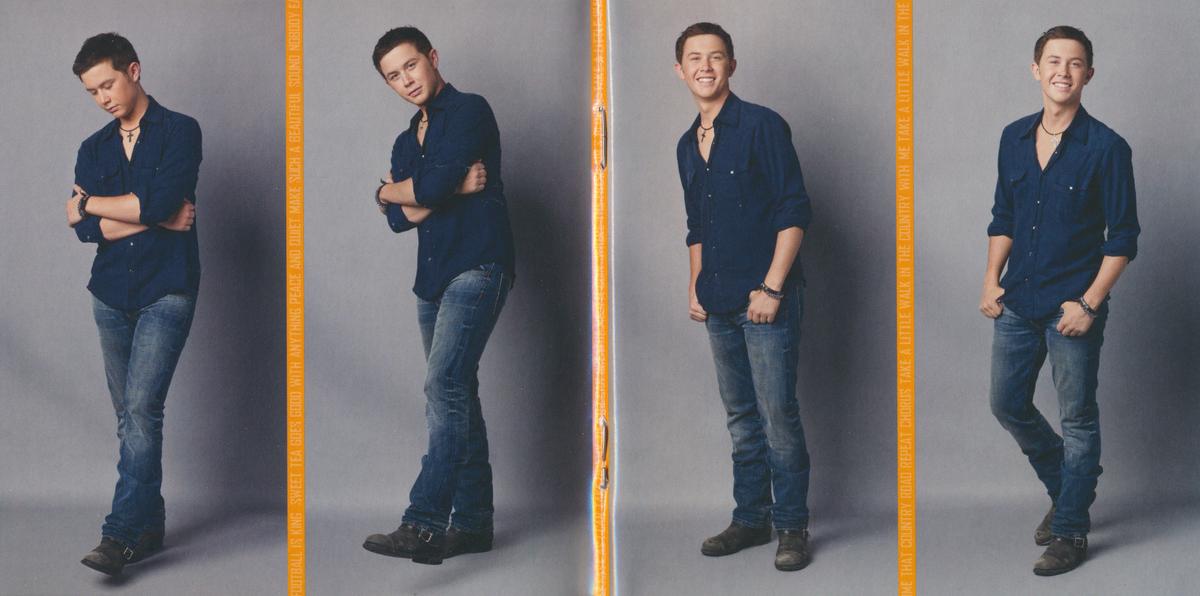 Compact disc pamphlet of Scotty McCreery’s 2011 album "Clear As Day." Internet Archive. (Public Domain)