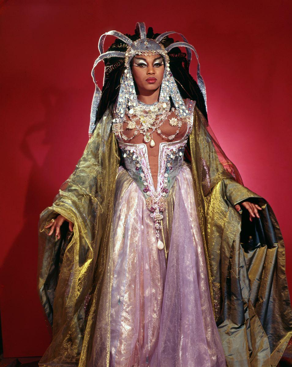 Leontyne Price opened the new Metropolitan Opera House at Lincoln Center in a lavish production of Samuel Barber's "Antony and Cleopatra." Photo by Louis Melançon. (Courtesy of The Metropolitan Opera)