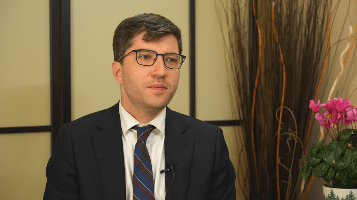 Conservative MP Garnett Genuis for the riding of Sherwood Park-Fort Saskatchewan on May 9, 2025. (The Epoch Times)