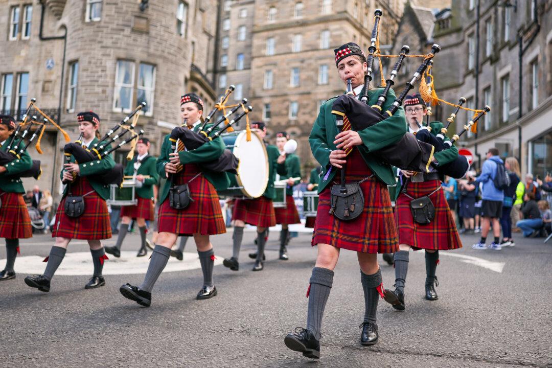 NYC Tartan Day Parade Marches Up Sixth Avenue