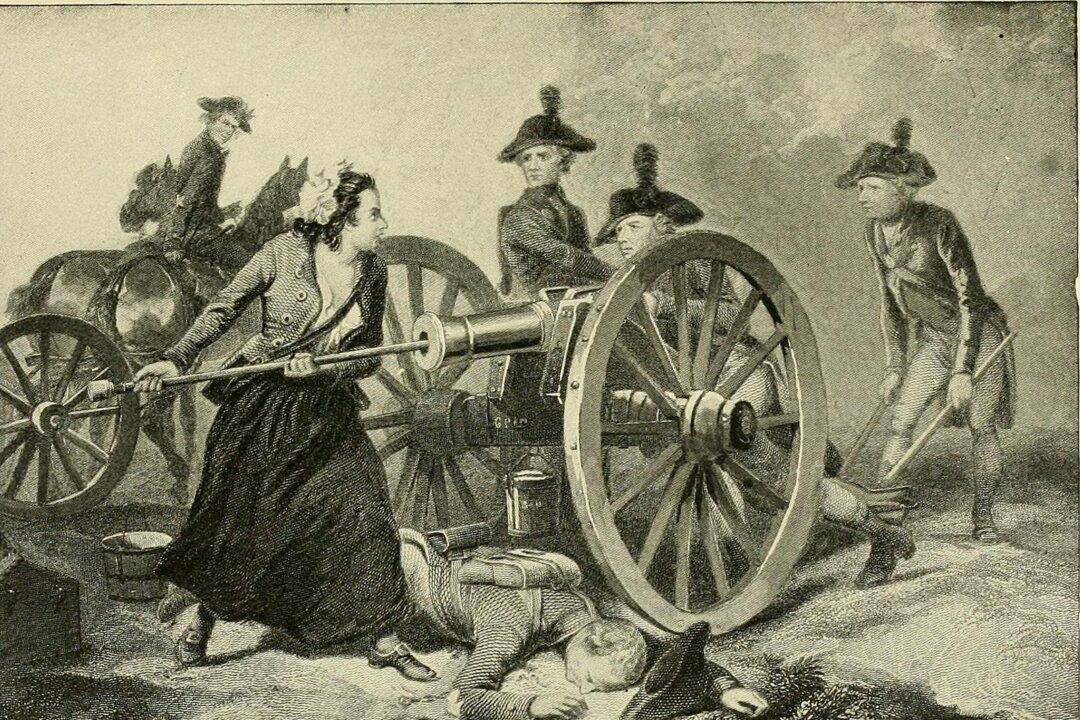 Molly Pitcher, Cannoneer in Petticoats