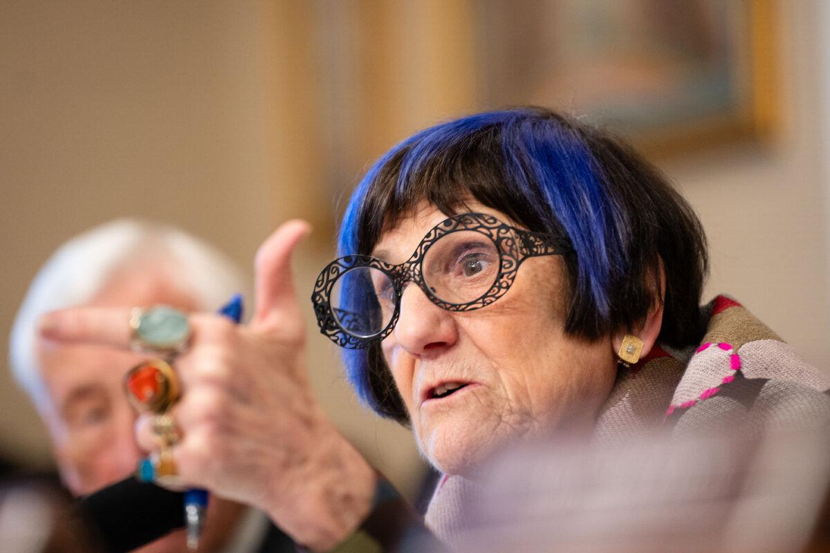 Rep. Rosa DeLauro (D-Conn.) speaks during a hearing on Capitol Hill in Washington on May 14, 2025. (Madalina Vasiliu/The Epoch Times)