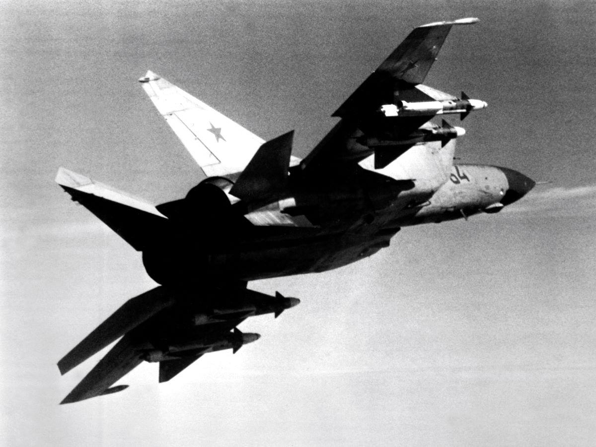A Soviet MiG-25. (Public Domain)