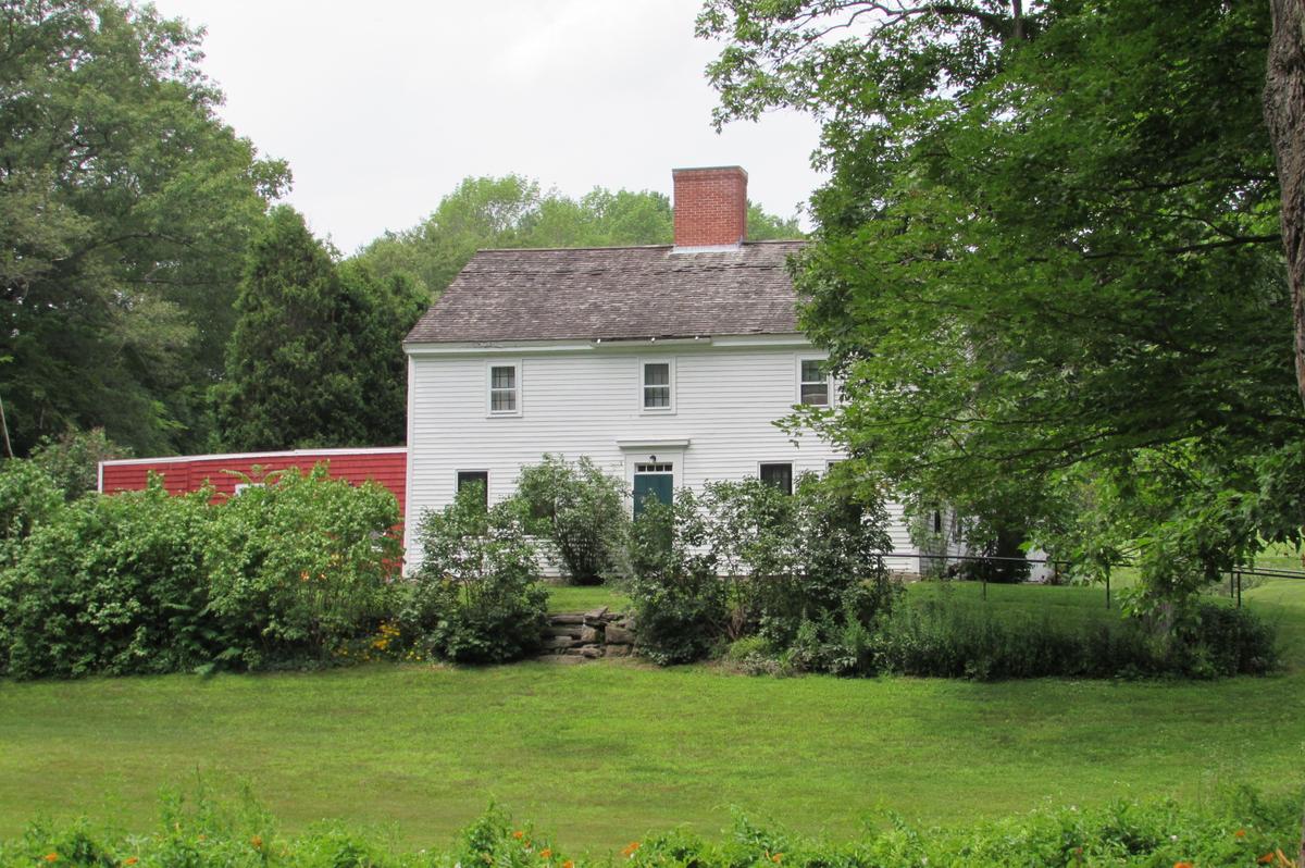 The homestead of John Greenleaf Whittier; this poet create a hospitable home in which to write and think. (<a class=