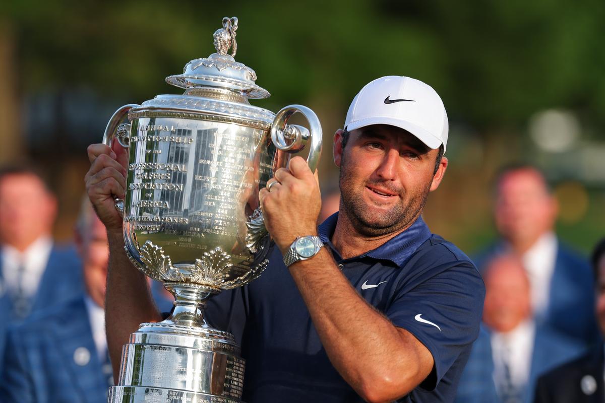 Golf’s Order Restored: ‘Sheriff’ Scheffler Captures PGA Championship in 3rd Major Victory
