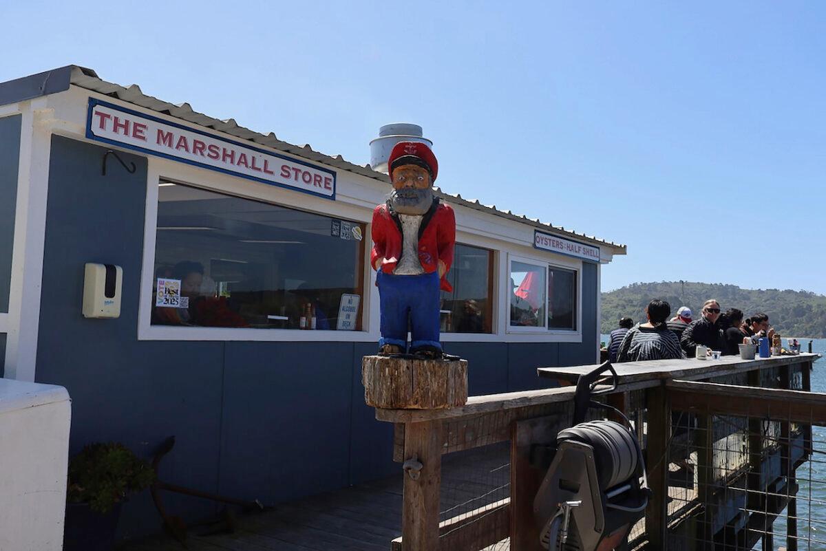 The Marshall Store, nestled between Highway 1 and Tomales Bay, specializes in oysters from the Tomales Bay Oyster Co.—it serves them six different ways. (Kate Bradshaw/Bay Area News Group)