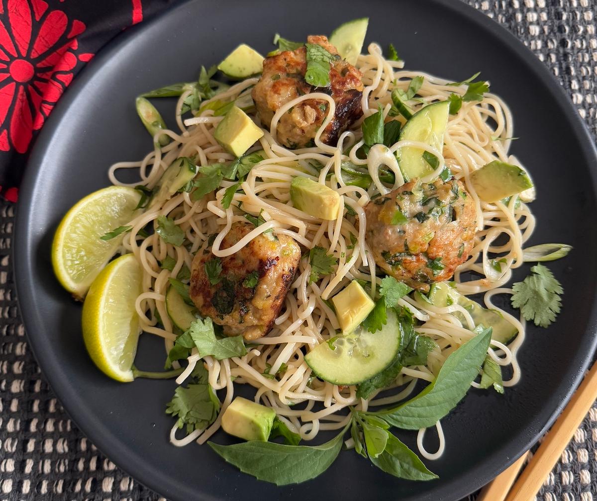 Fresh Herbs Add Lightness to Meatballs, Signaling Warmer Days Ahead