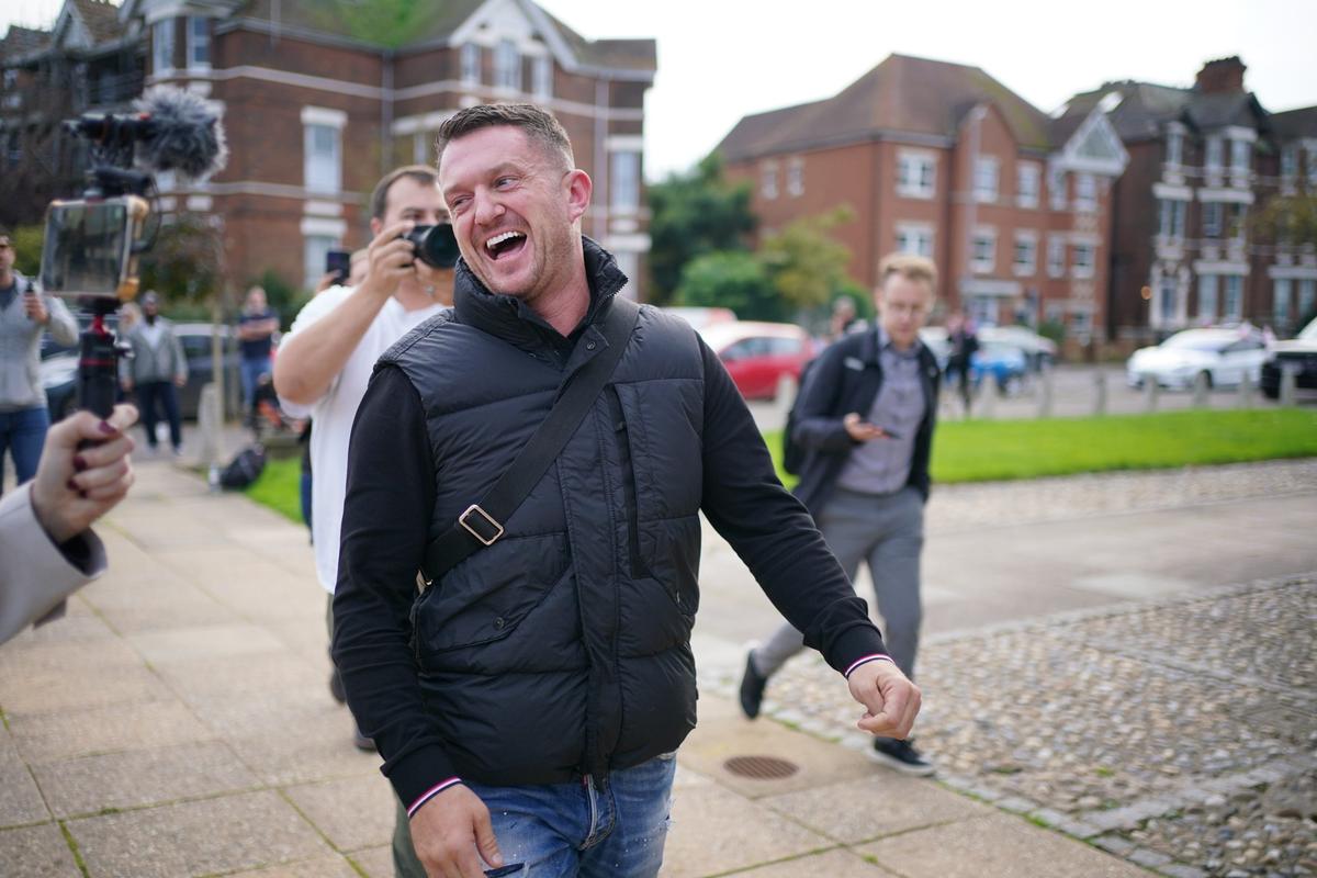 Tommy Robinson Set to Be Released From Prison in Days After Sentence Reduced