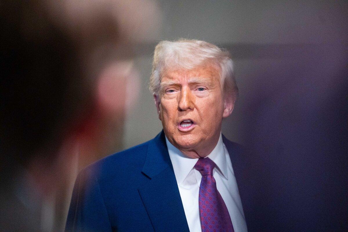 President Donald Trump arrives at Capitol Hill, Washington on May 20, 2025 (Madalina Vasilliu/Epoch Times)