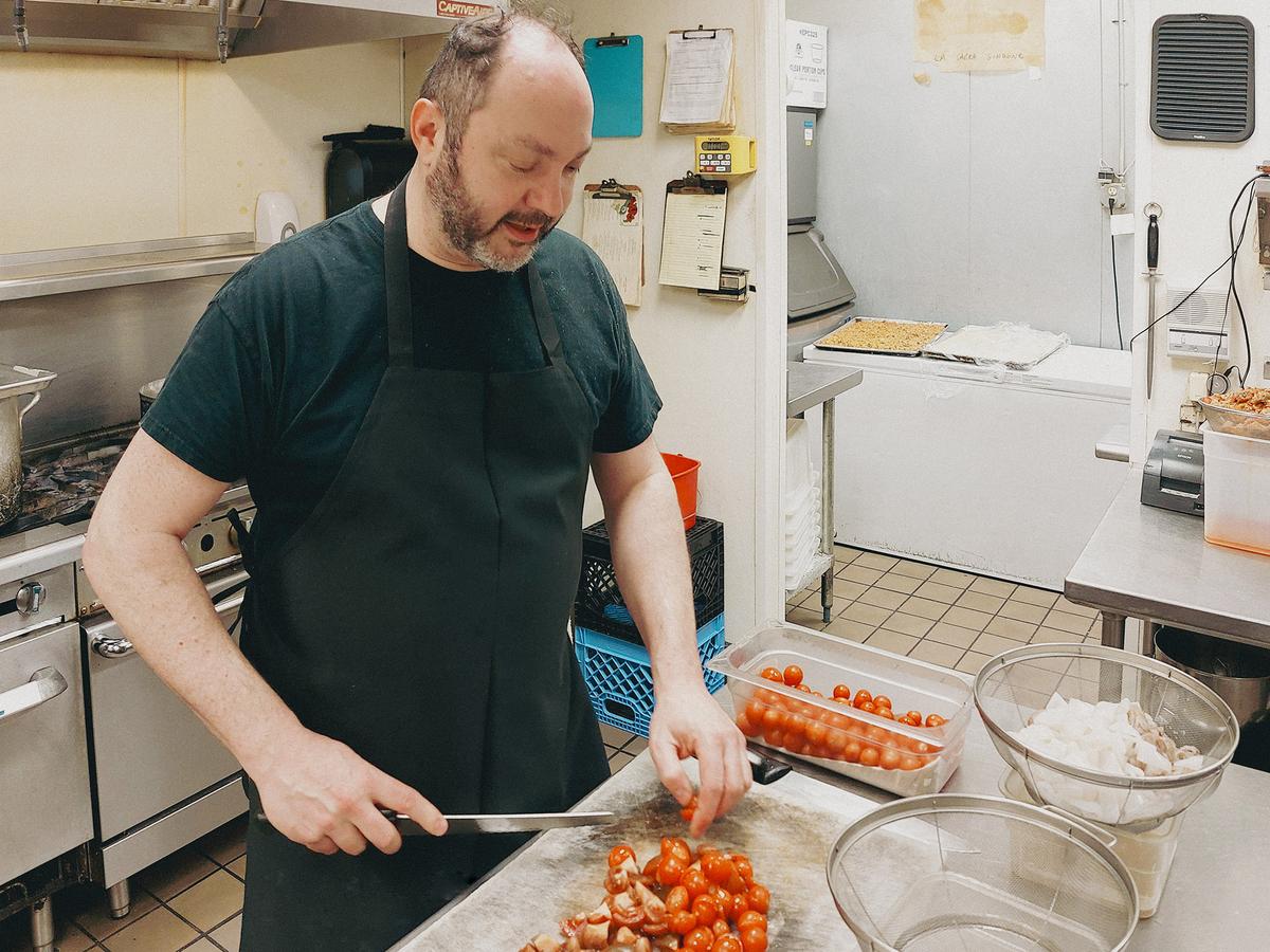 Chef Francesco Mangano's recipe draws from his family, who are from Puglia. (Kevin Revolinski)